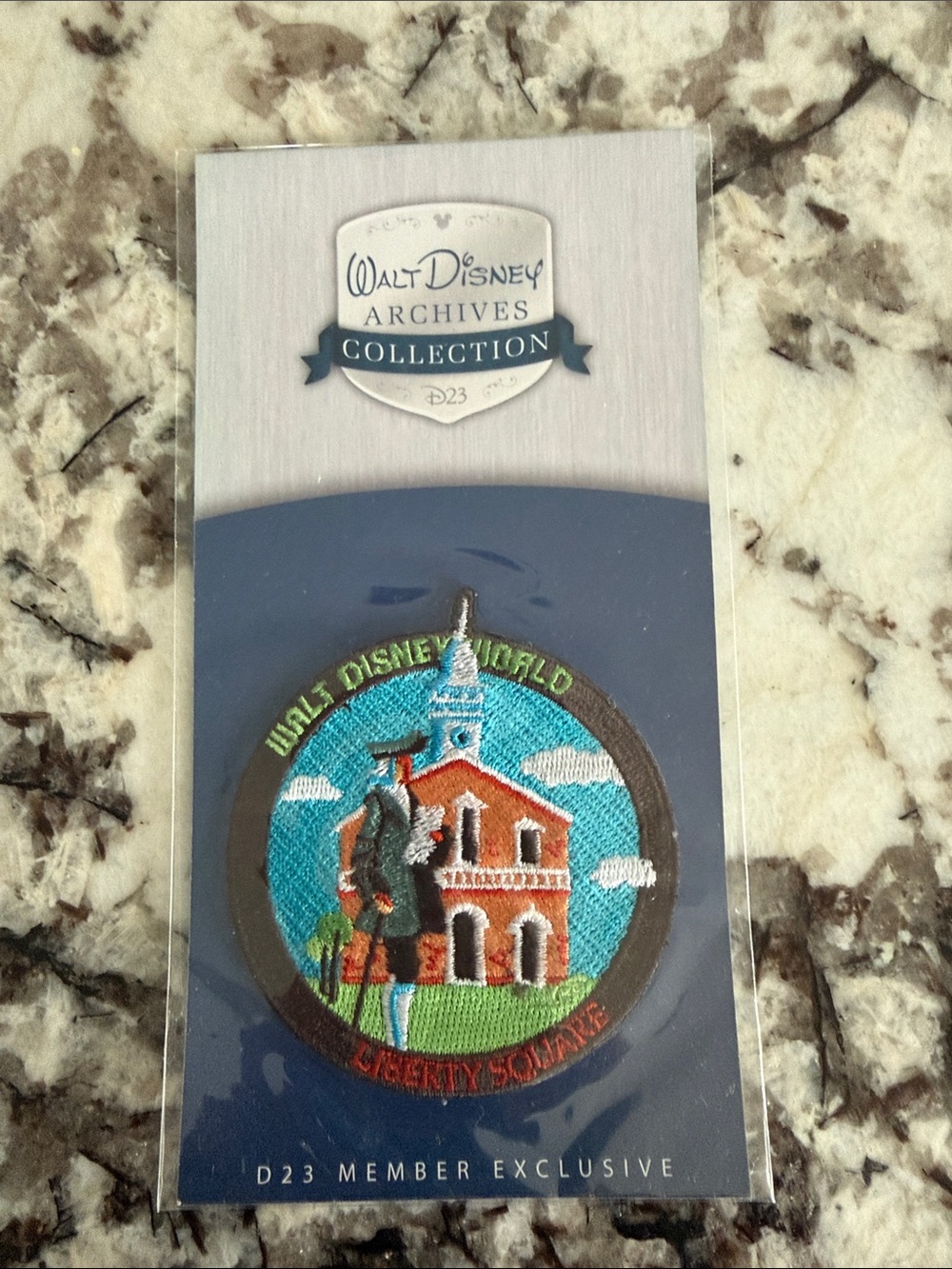 Walt Disney Archives Collection D23 Liberty Square Patch